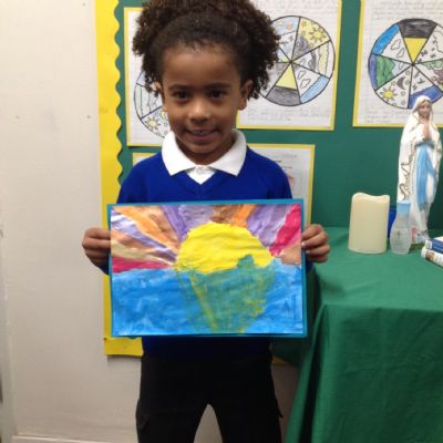 RE Sunrise Paintings
